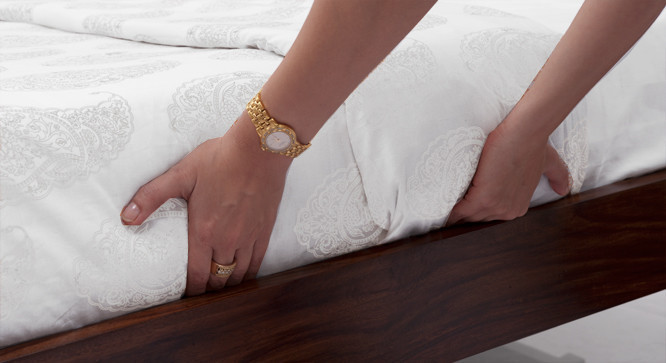 Persia Storage Bed (TeakFinish)